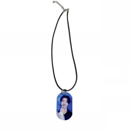Colier bts jimin army kpop, multicolor