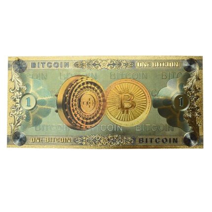 Bancnota de colectie Bitcoin