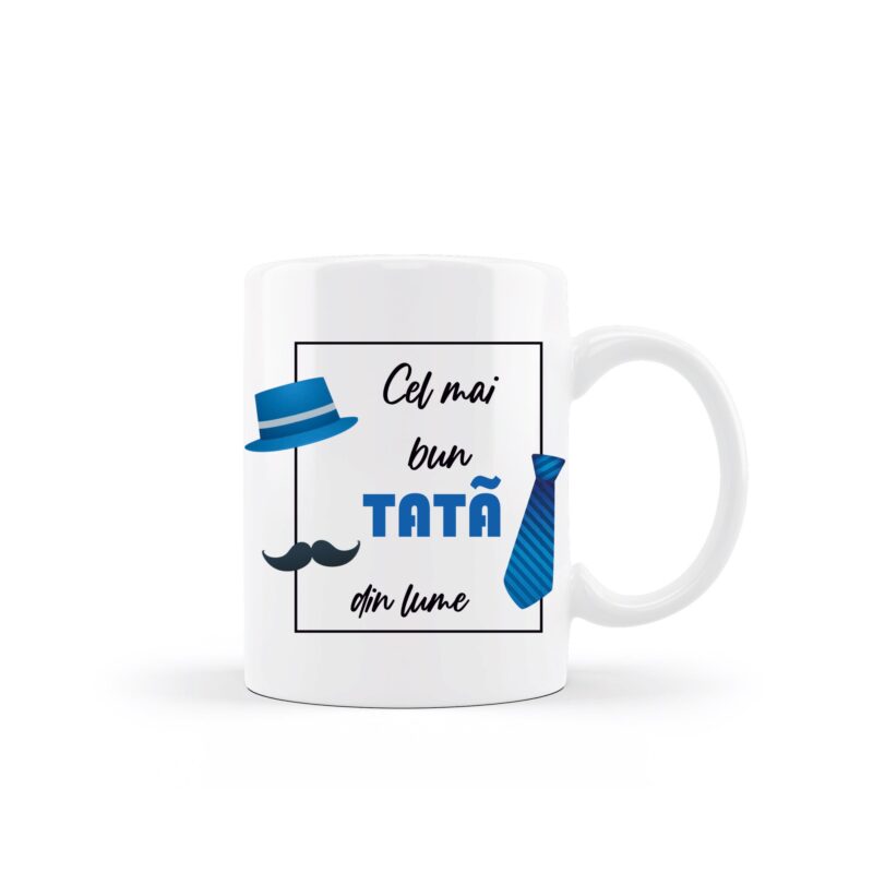 Cana personalizata pentru tata, multicolor, 330 ml