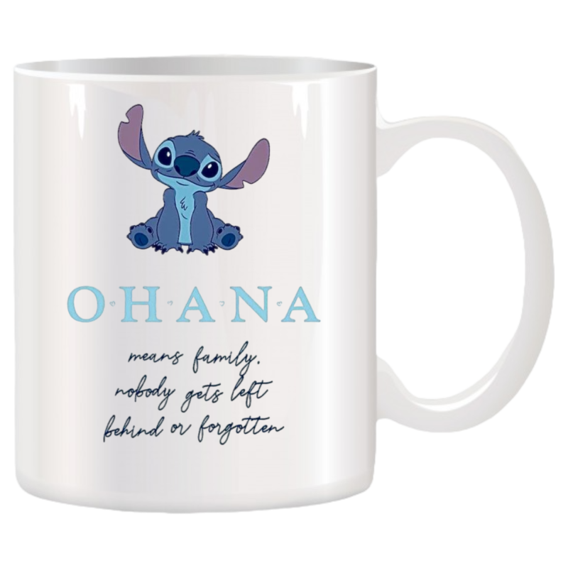 Cana personalizata cu Stitch (Lilo & Stitch), Stickers Factory, 330 ml