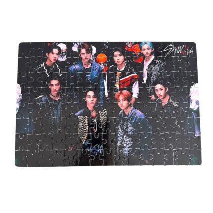 Puzzle personalizat stray kids kpop trupa, 120 piese