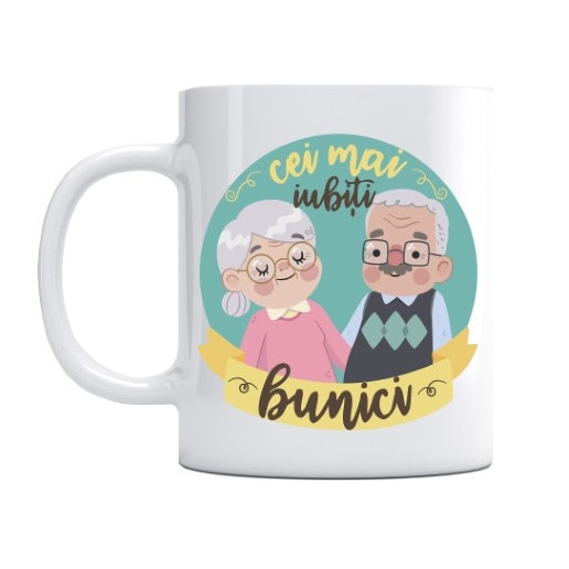 Cana personalizata pentru cei mai iubiti bunici