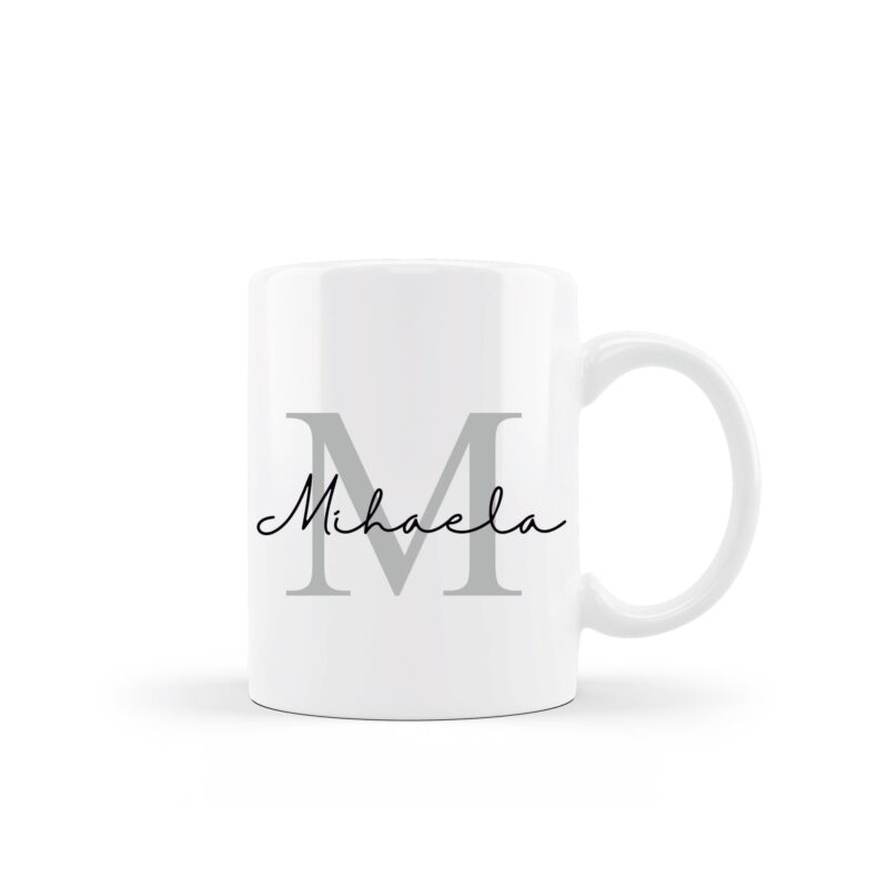 Cana personalizata cu nume, multicolor, 330 ml