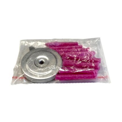 Set 20 x Suport de Pluta si Fitile Ceruite, pentru Candele cu Ulei