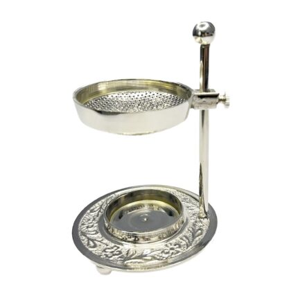 Arzator Tamaie cu Sita, Alama, Argintiu, Surub metal 11 x 7.5 cm