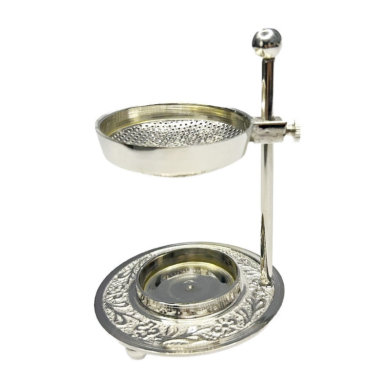Arzator Tamaie cu Sita, Alama, Argintiu, Surub metal 11 x 7.5 cm