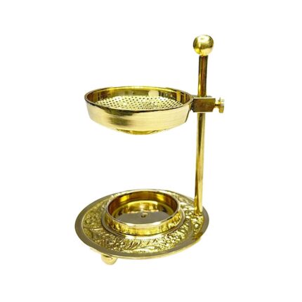Arzator Tamaie Cu Sita, Alama, Auriu, Surub Metal, 11 X 7.5 Cm
