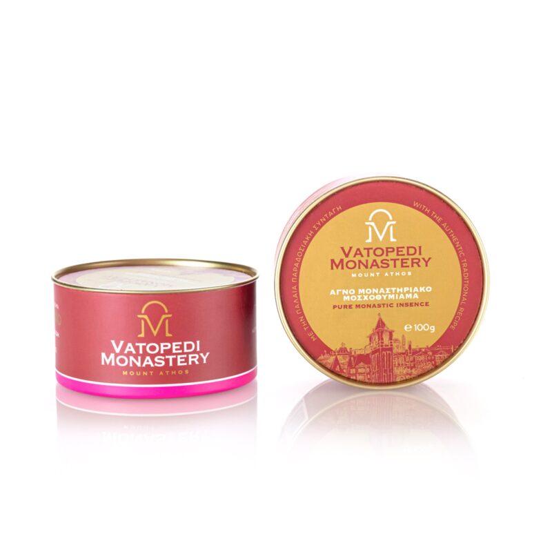 Tamaie, Holy Great Monastery of Vatopedi Mount Athos, aroma de trandafir, 100g