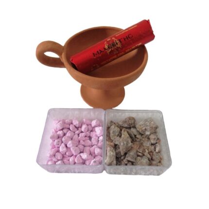 Set 4 buc Catuie ceramica, Carbune, Tamaie, Smirna Alina's Orthodox Store