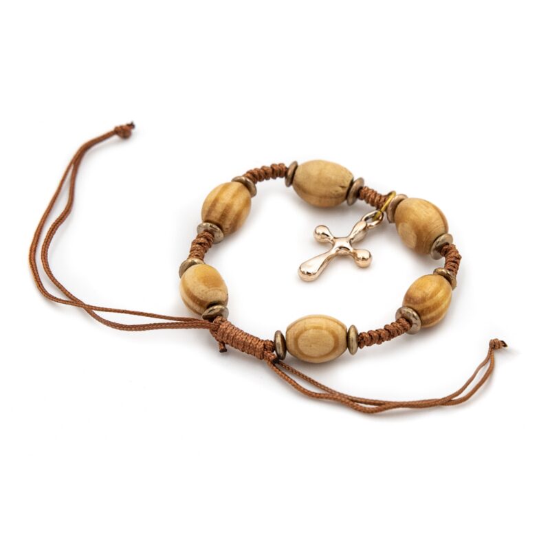 Bratara Lemn Maslin – Cruce Aurita