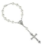 Bratara rozariu Cozevdnt, medalion Sfantul Benedict, crucifix, pentru masina