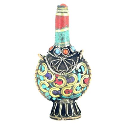 Sticla tibetana de priza, JeiibrZui, Cupru, Multicolor