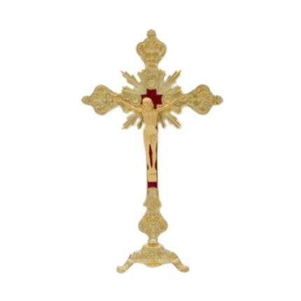 Cruce binecuvantare aurita Alina’s Orthodox Store