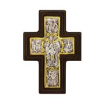 Cruce din argint - Rastignirea 14 x 10 cm