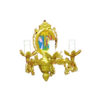 Aplica aurita Icoana 3 becuri Alina's Orthodox Store