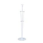 Stand aranjament 7 baloane, PROCART, inaltime 70 cm, transparent