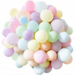 Set 50 baloane, 34cm, Latex, Multicolor