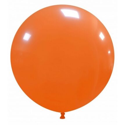 Set 2 baloane latex jumbo portocaliu 45 cm