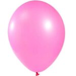 Set 100 baloane petrecere, PROCART, material latex, forma ovala 30 cm, roz