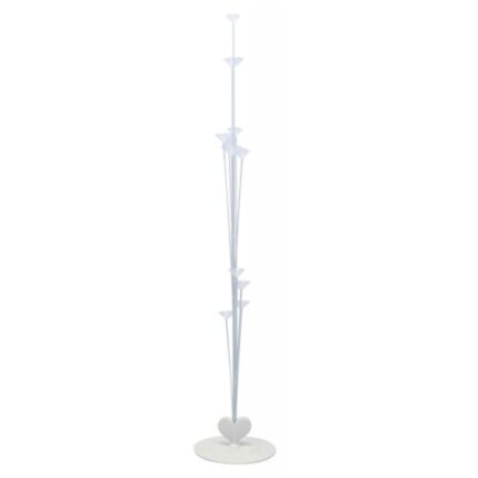 Suport pentru 11 baloane, Vixen, 103 cm, Alb