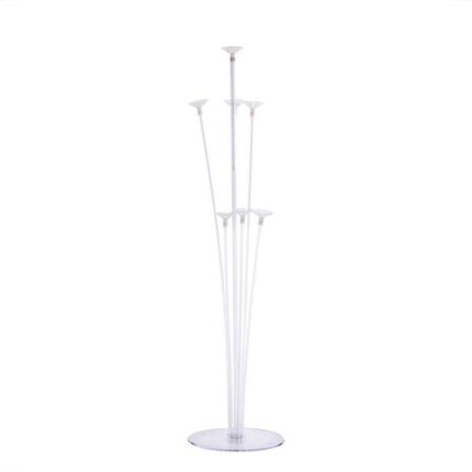 Suport din plastic pentru baloane, Zola®, transparent, 70 cm