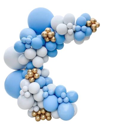 Set aranjament arcada baloane botez, evenimente 113 piese