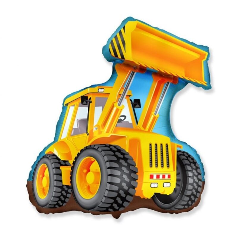 Balon Folie Figurina Excavator, 60 cm, 901756