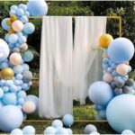 Arcada pentru Baloane, Roartoy, Suport Metalic, pentru Nunta, Zi de Nastere, Fundal Foto, Accesorii Petreceri, Decoratiuni, 2 m x 2 m