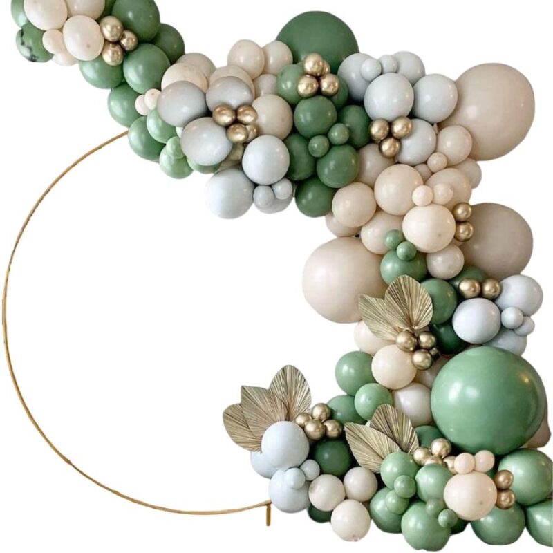 Set baloane NEW HUAAO, aranjament arc, 154 piese, multicolor, pentru petreceri