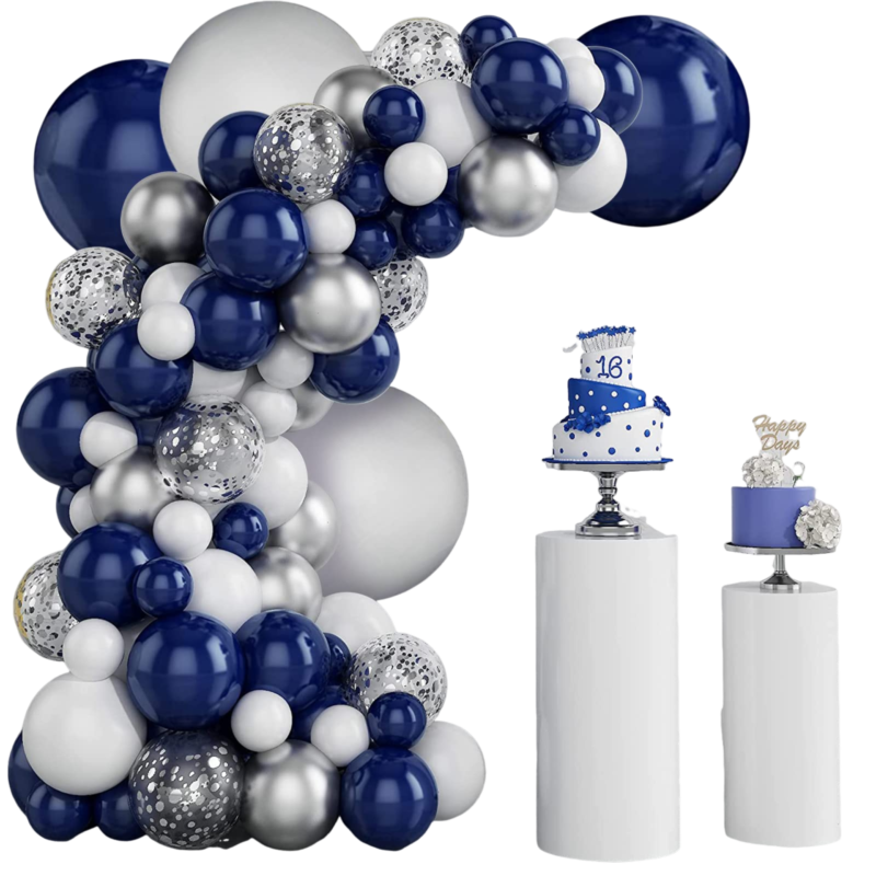 Set baloane Mei Nai Er, 131 piese, multicolor, pentru petreceri