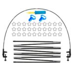 Suport baloane arcuit de masa, Oricean®, pentru decoratiuni pentru copii, petreceri, nunta, ziua de nastere