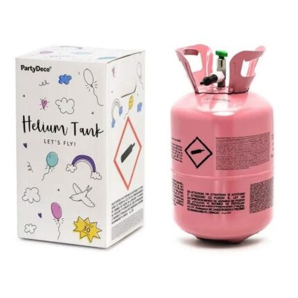 Butelie cu Heliu, "ISP LikeSmart", 0,20 m3, Capacitate umflare 30 baloane, Roz