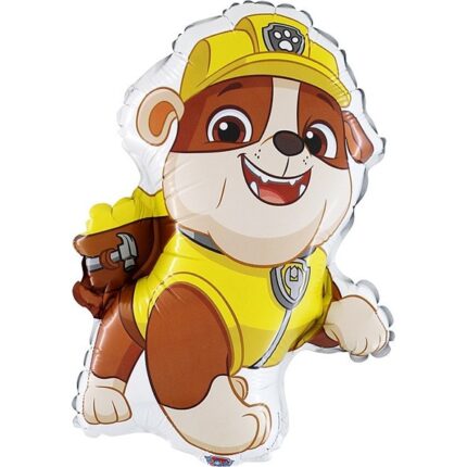 Balon folie minifigurina Paw Patrol Rubble, 30 cm