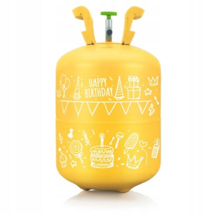 Set butelie cu heliu BALLON TIME Ricokids, Capacitate 0,20 m3 cu reductor, Include 30 baloane colorate, 40 m panglica decorativa, ambalaje colorate