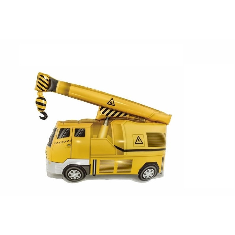 Balon figurina din folie de aluminiu tip Macara, 83 cm x 77 cm