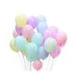 Set Baloane Pastel, 23 cm, 50 bucati