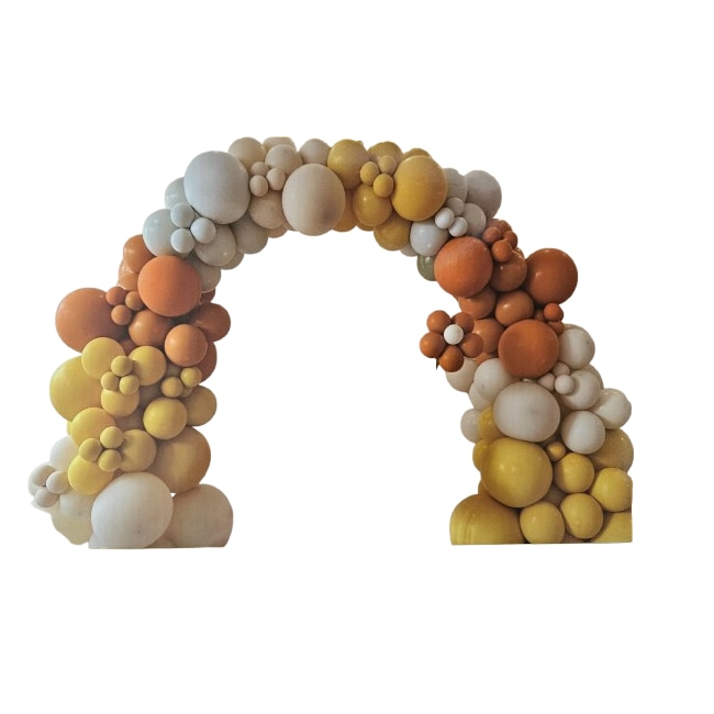 Suport pentru baloane, arcada cu baloane incluse, 2, 7 m x 3, 2 m, saculeti contragreutate, pompa manuala, banda si accesorii, decoratiuni petreceri, evenimente, nunta, botez, tematica vintage