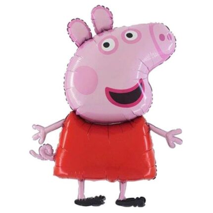 Balon din folie Grabo, Peppa, 90 cm, multicolor