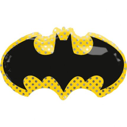Balon Folie Figurina Emblema Batman, 76x43cm, AMS 40715
