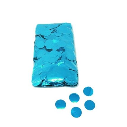 Confeti, LionBalloons, 3 cm, 500g, Albastru