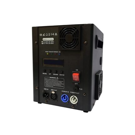 Masina de scantei reci, 600W, control remote, spray 3-6m, 20x20x24cm, negru