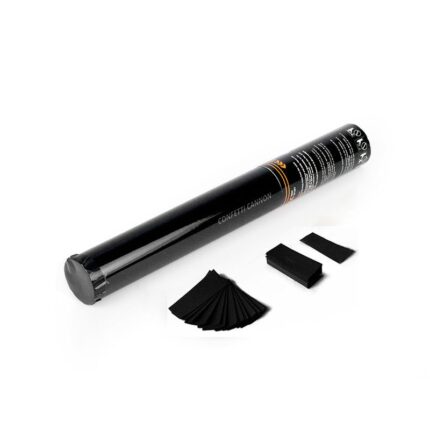 Tun manual de confetti 40cm OH!Fx negru