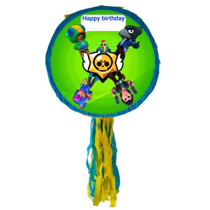 Pinata Brawl stars personalizabila cu nume, bat inclus si 10 jucarii surpriza