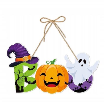 Decor, Halloween, 40.3x22.5 cm, Multicolor, Decorare Usa, Potrivit Pentru Halloween