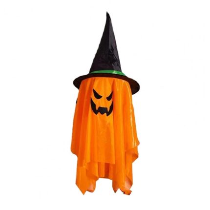 Decoratiune pentru Halloween cu lumini, 95cm, Portocaliu