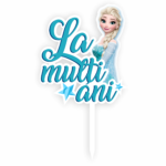Topper tort UV La multi ani, MDF, Inedit Print, TC1009, 9 cm