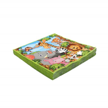Servetele party 16 buc 33 cm Jungle
