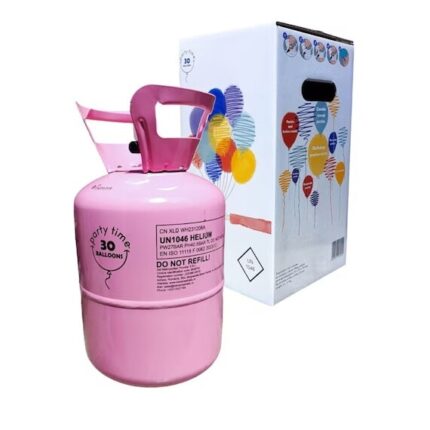 Butelie cu heliu de unica folosinta 30 baloane, Endless