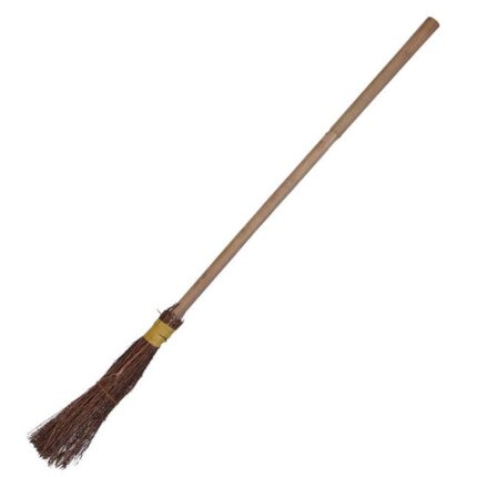 Matura vrajitoare pentru Halloween, plastic, maro, 88 cm