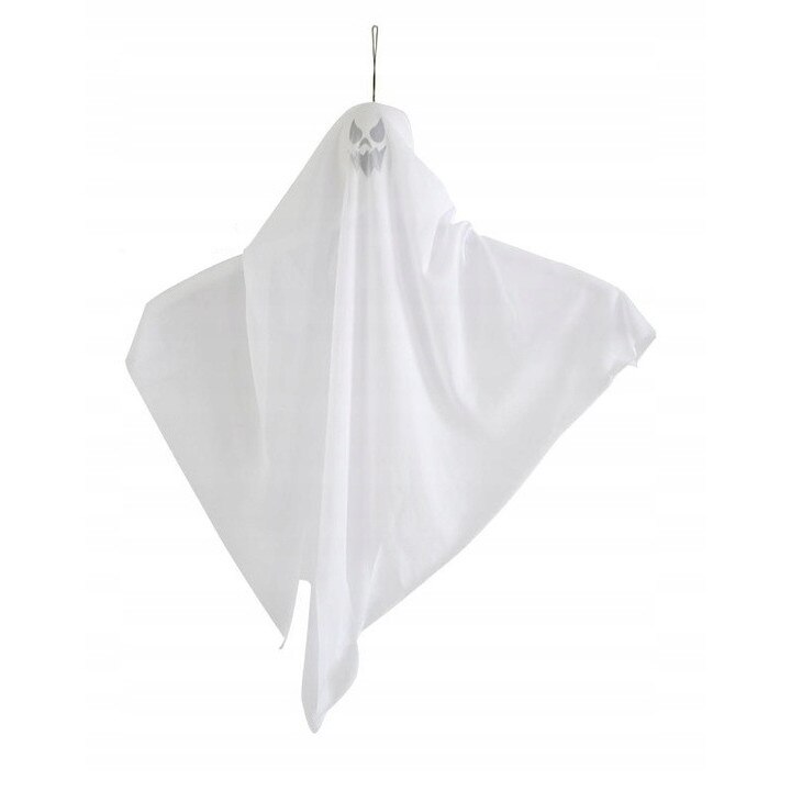 Decoratiune De Halloween, Durabile, Reutilizabile, Rezistente, Lungime: 65 cm Latime: 60 cm, Alb